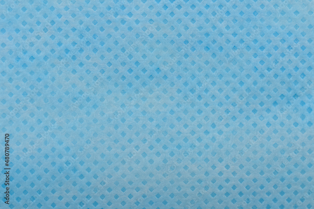 Blue non-woven fabric for background Blue non-woven fabric for background