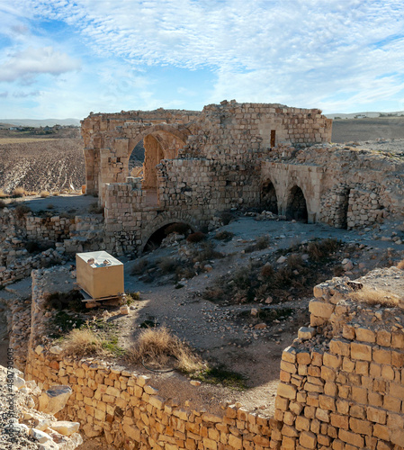 Castle in ruins photo