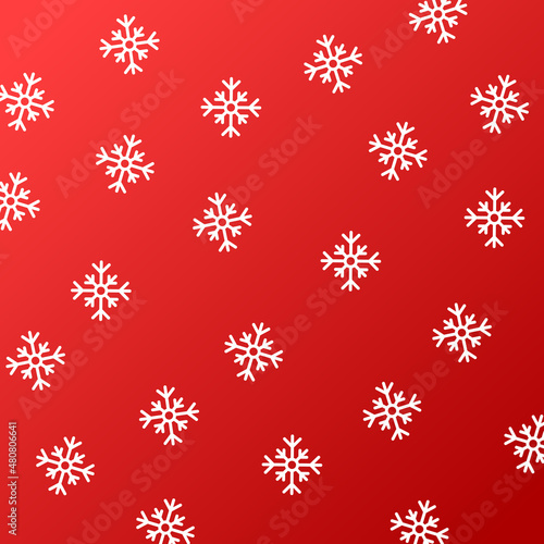 Seamless pattern with snowflakes. Vector illustration	