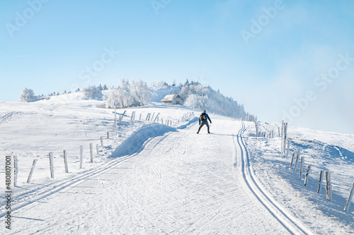 Ski de fond au Salève