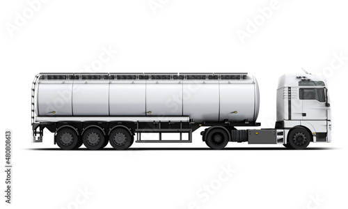 3d rendering mock up Tanker
