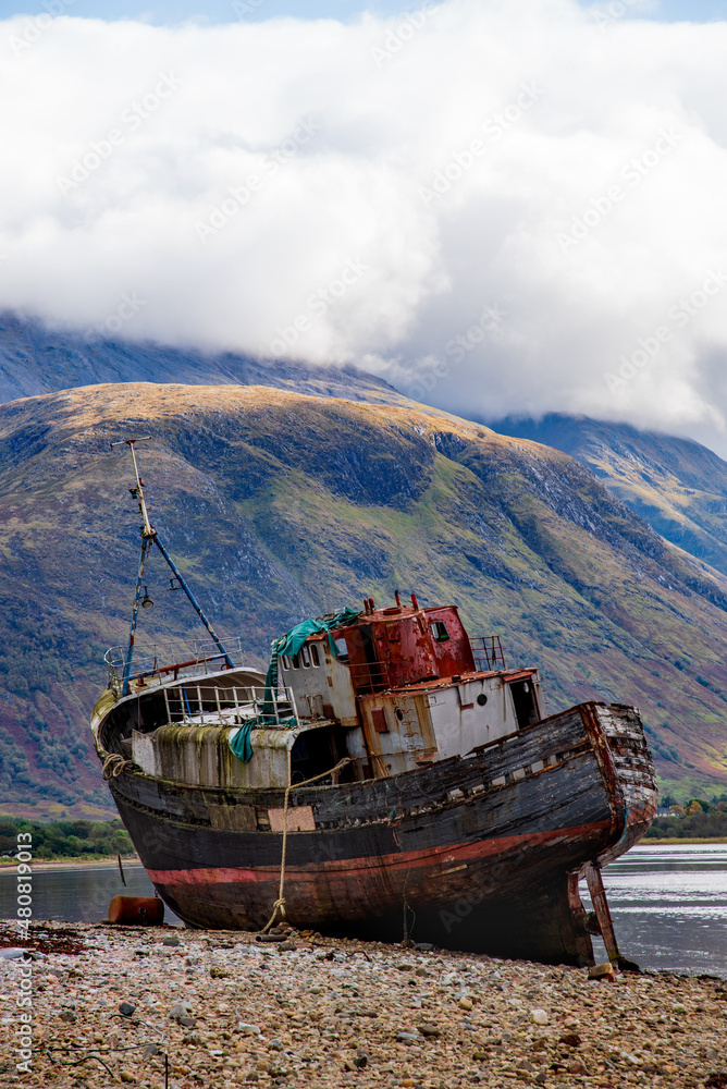 The Old fishing boat, Scotland