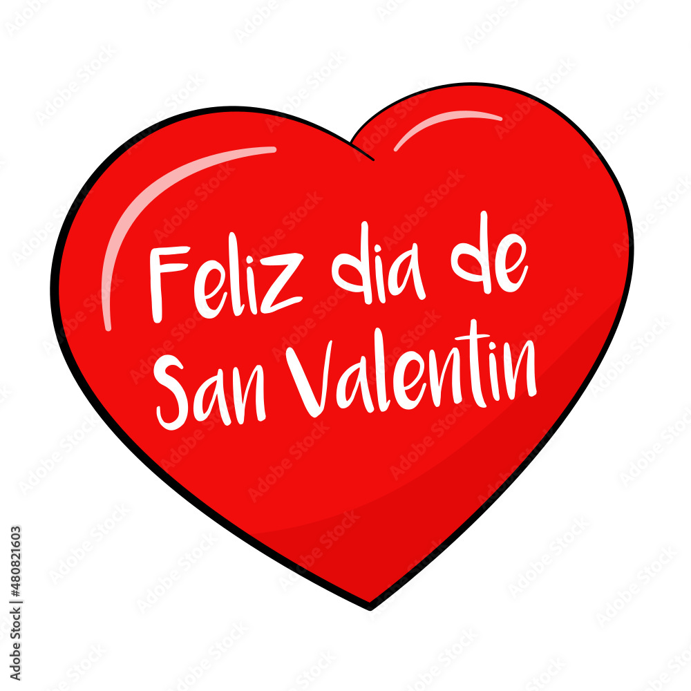 Feliz día de San Valentín. Happy Valentine's Day, vector Feliz día de San Valentín. Happy Valentine's Day, vector