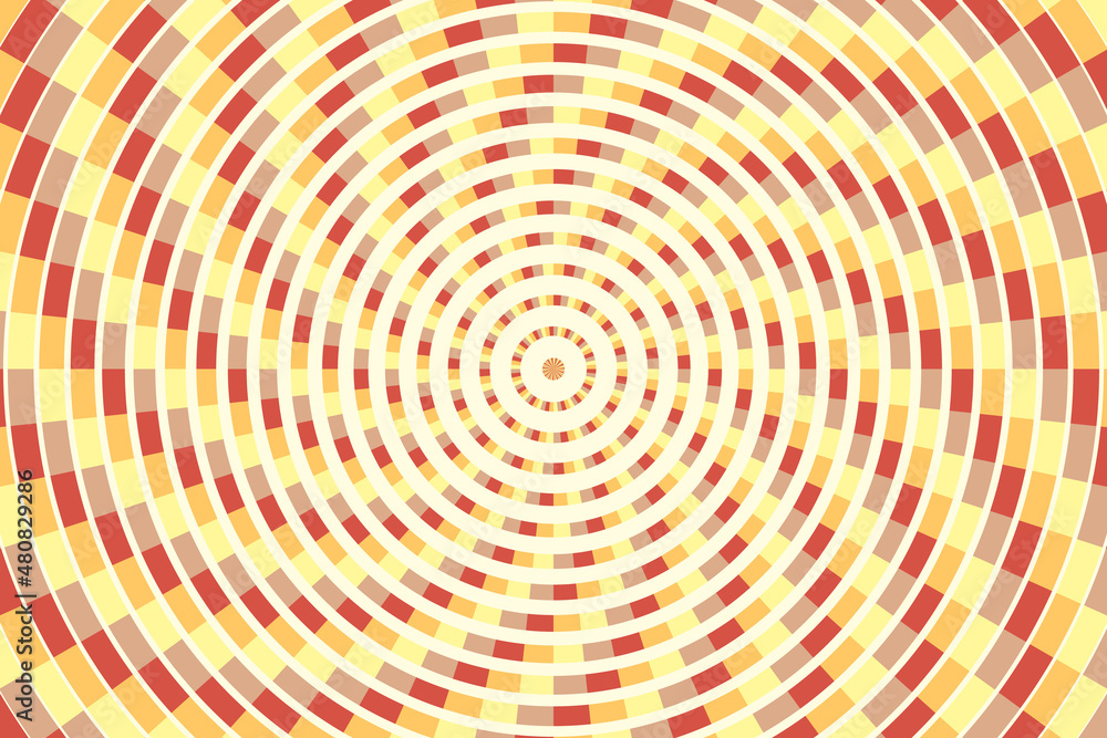 Vector abstract vortex background. Simple illustration with optical illusion, op art. Vector abstract vortex background. Simple illustration with optical illusion, op art.