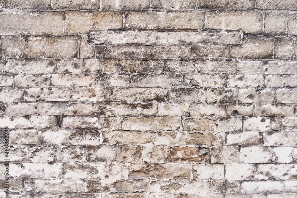 Stone brick wall surface background Stone brick wall surface background
