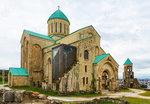 Kutaisi Cathedral, more commonly known as Bagrati Cathedral is an 11th-century cathedral in the city of Kutaisi, in the Imereti region of Georgia