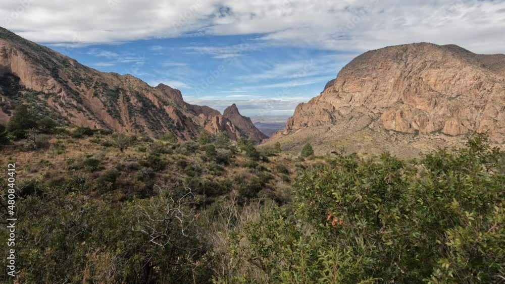 Big Bend National Park The Window cinematic scenic slider movement 4K. 3 Big Bend National Park The Window cinematic scenic slider movement 4K. 3
