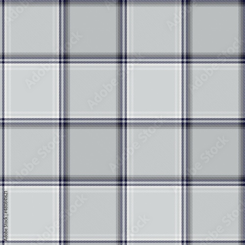 Black and White Ombre Plaid textured Seamless Pattern