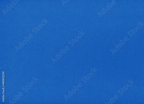 青のダンボール紙のテクスチャ 梱包材の背景