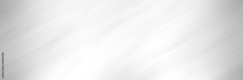 Obraz premium abstract white panorama and silver are light pattern gray with the gradient is the with floor wall metal texture soft tech diagonal background black dark clean modern.