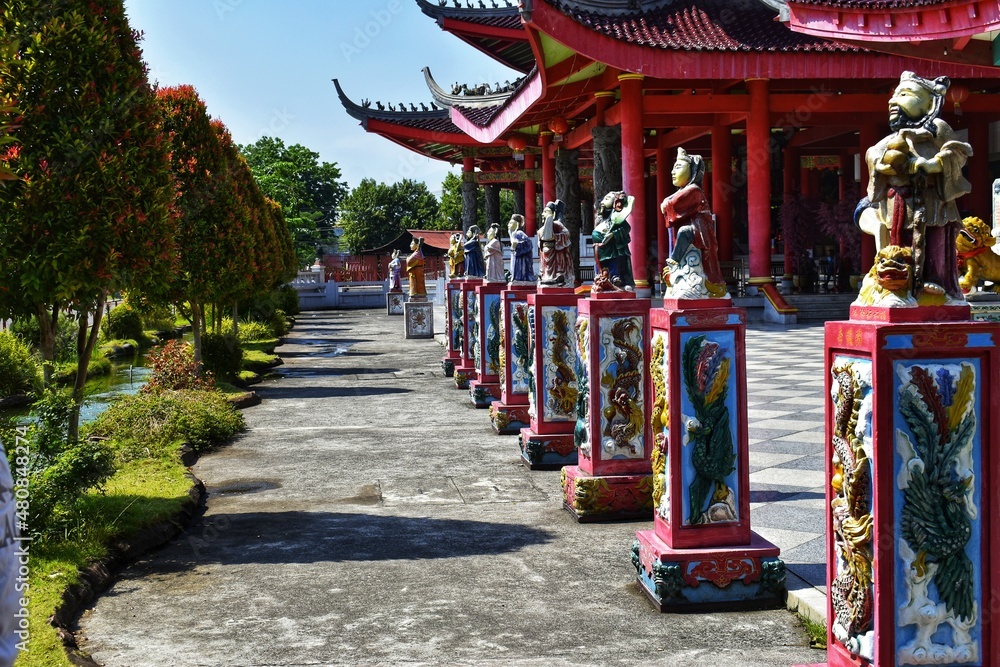Obraz premium chinese temple architecture