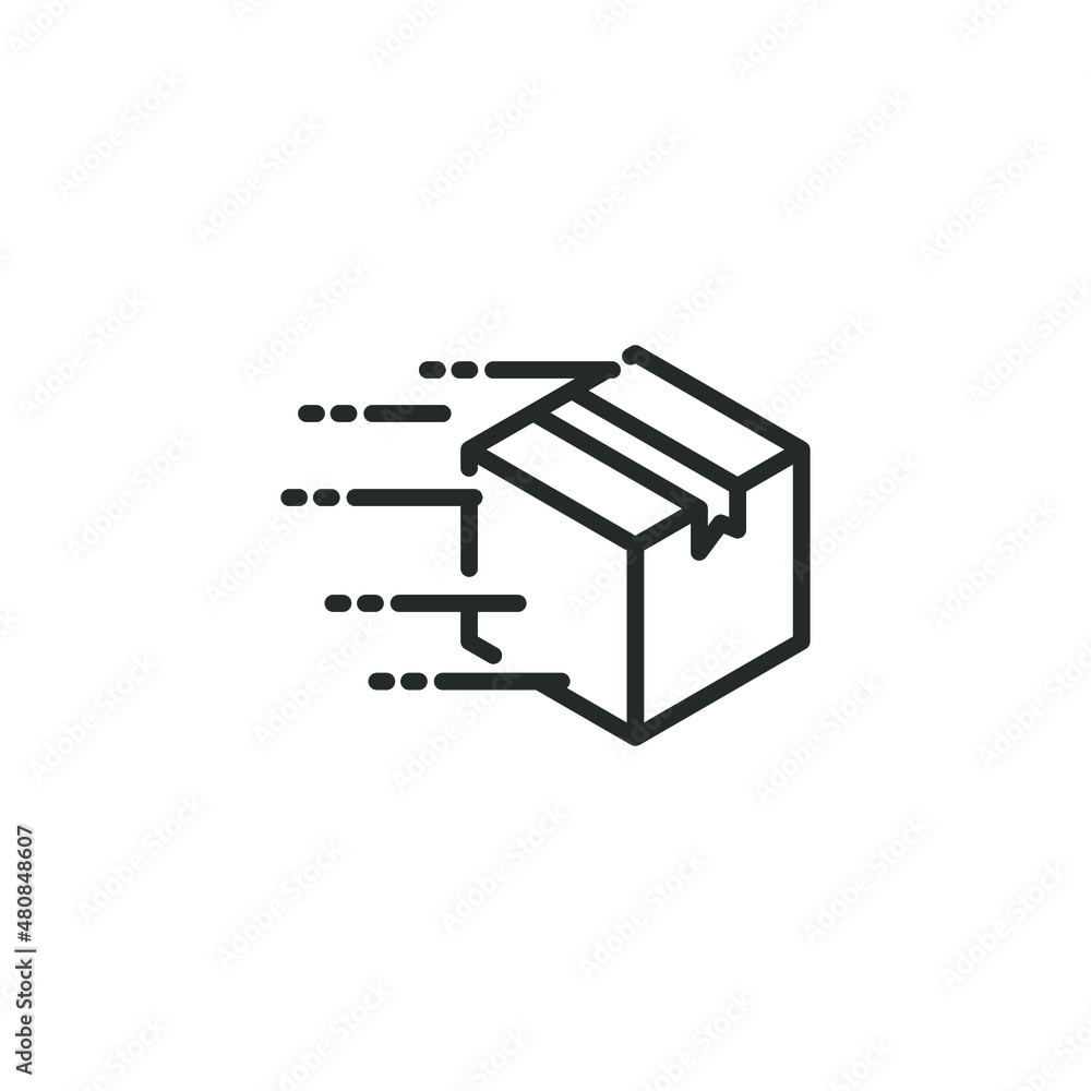 simple vector icon fast delivery editable. isolated on white background. simple vector icon fast delivery editable. isolated on white background.