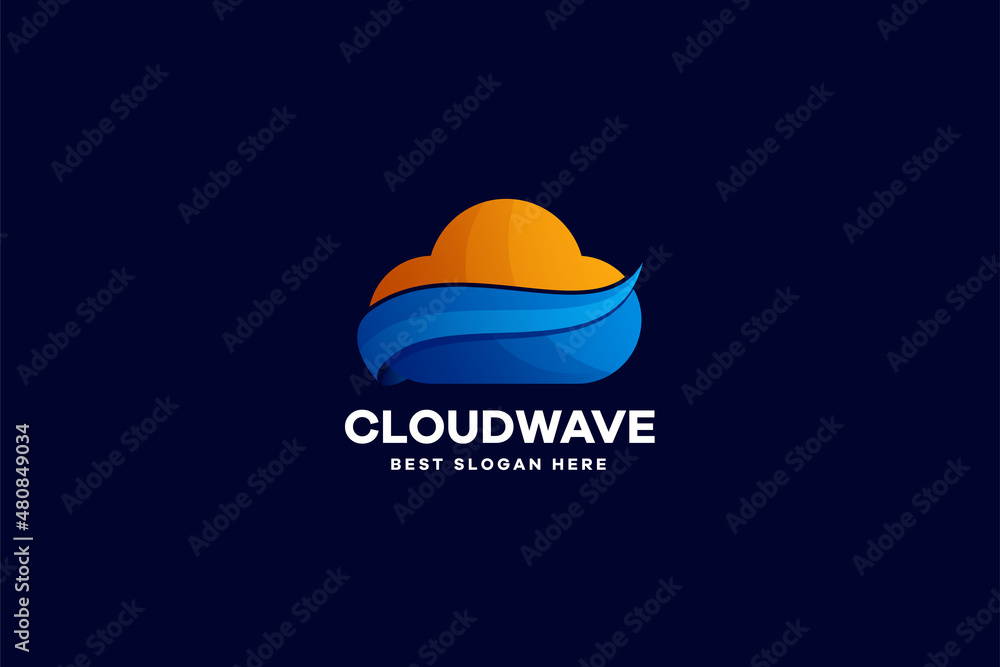 Cloud Wave Logo Cloud Wave Logo