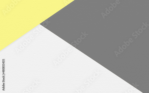 Abstract soft yellow gray and white paper texture background  with pastel and vintage style.