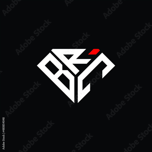 BRC letter logo creative design. BRC unique design