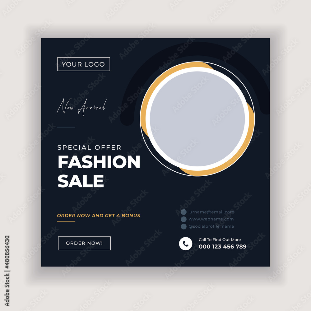 Vector square promo web banner templates for fashion sale Vector square promo web banner templates for fashion sale
