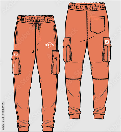 MEN AND BOYS BOTTOM WEAR JOGGERS AND TROSUERS VECTOR