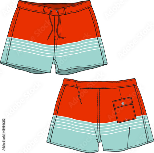 SHORTS FOR MEN AND BOYS PAISLEY BERMUDA  AND SPORTY