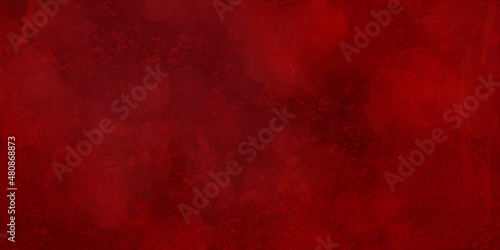 Abstract red wall textured background and grunge background texture for banner,backdrop. 