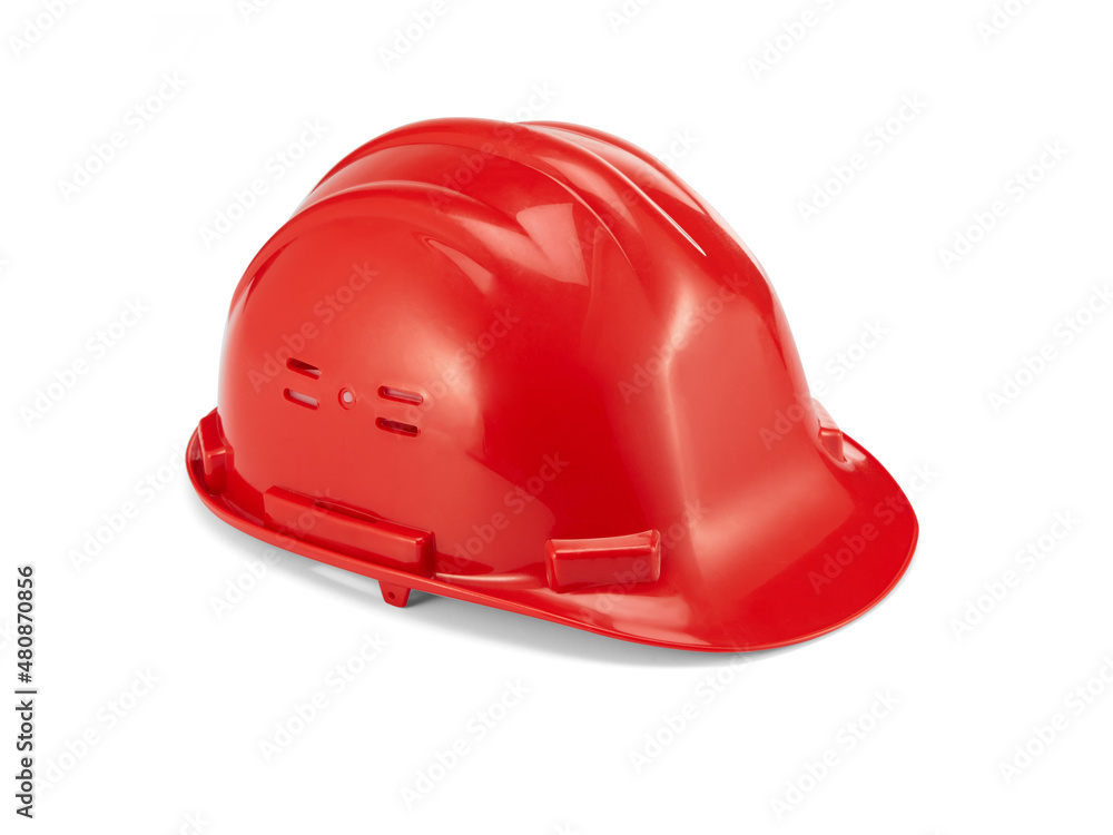 Construction Helmet Isolated on White Background Construction Helmet Isolated on White Background