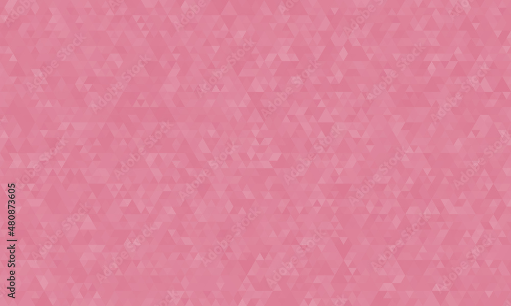 Abstract geometric background, pattern of triangles in Pacific Pink, design for poster, banner, card and template. Abstract geometric background, pattern of triangles in Pacific Pink, design for poster, banner, card and template.
