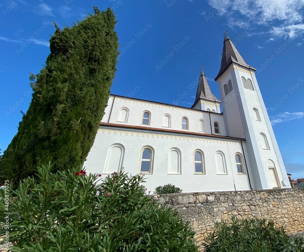 Medulin Istrien Kroatien Kirche St. Agnes  Crkva sv. Agneza 