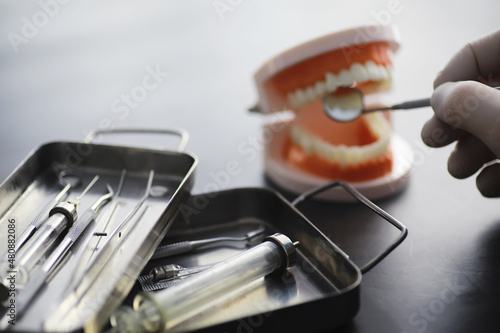 Slika na platnu Equipment for the dental office