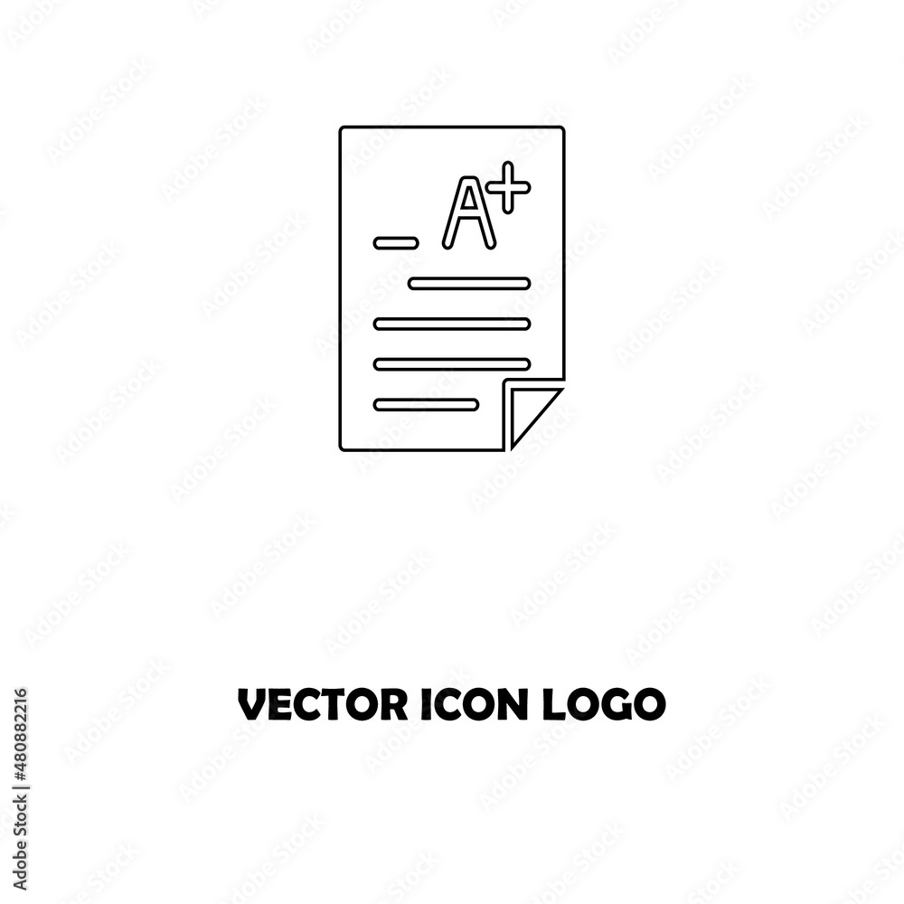 Document vector icon. Illustration isolated for graphic and web design. Document vector icon. Illustration isolated for graphic and web design.