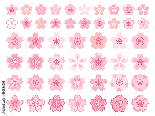 桜のアイコンセット