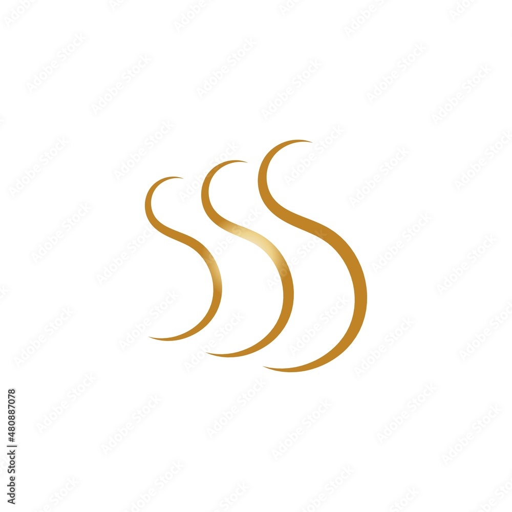 hair wave woman logo vector illustration design hair wave woman logo vector illustration design