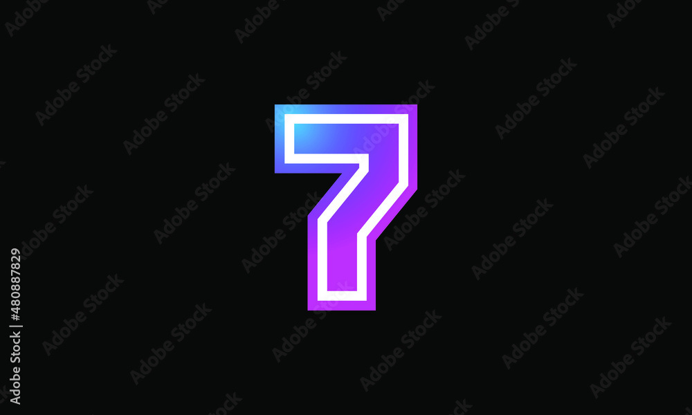7 New Number Metaverse Color Purple Business 7 New Number Metaverse Color Purple Business