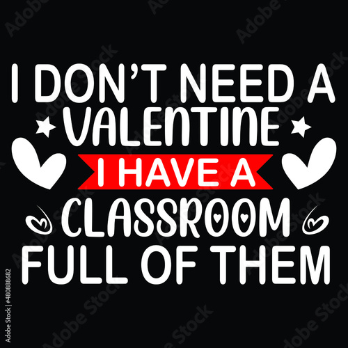 Happy Valentines Day T-shirt Design