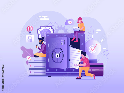 Cloud Computing Services and Online Data Storage