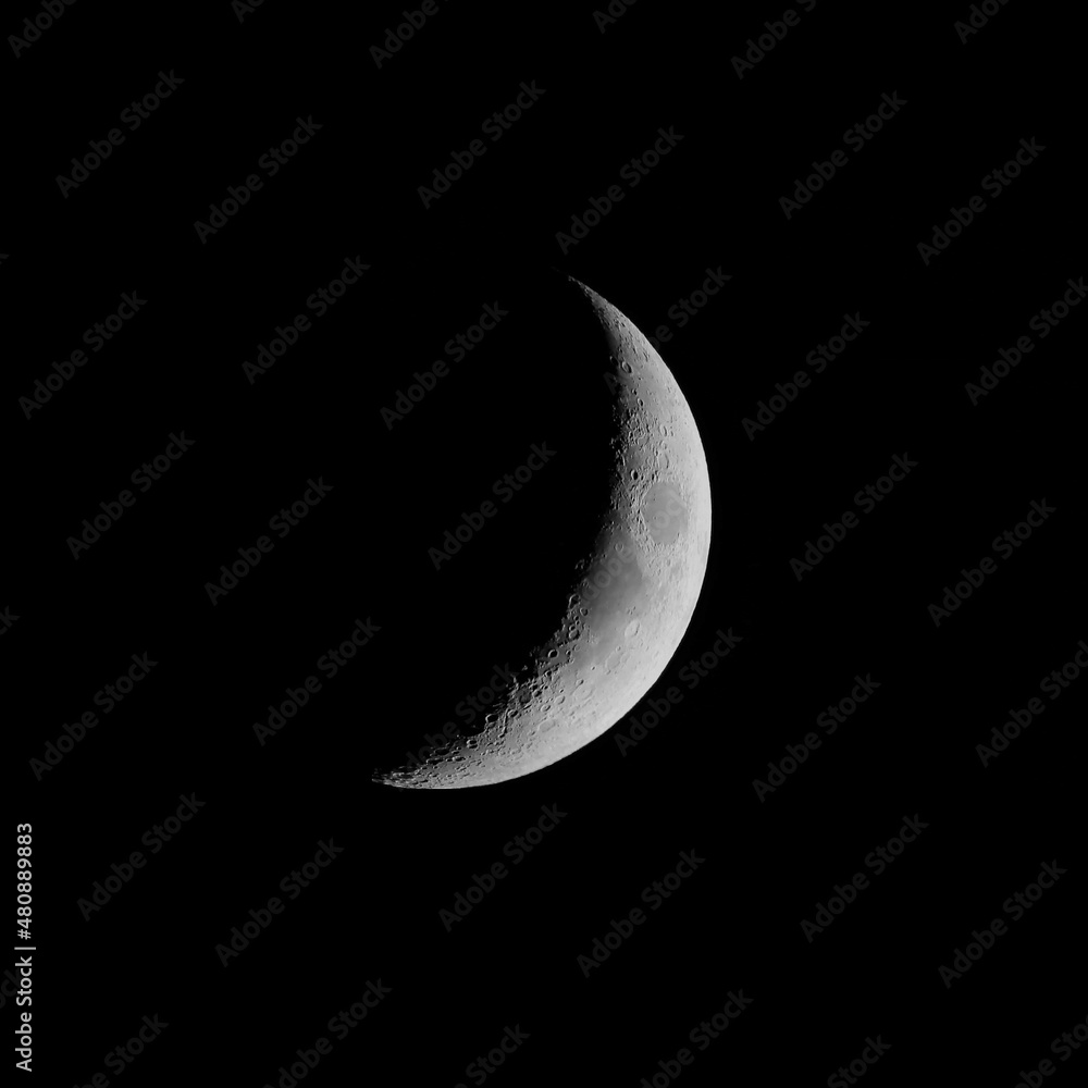 black moon , waxin crescent moon black moon , waxin crescent moon