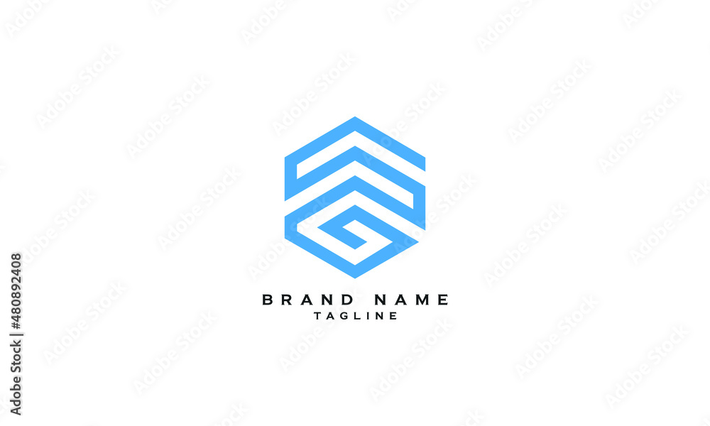 GS, GS, AG, GA, VG, GV, Abstract initial monogram letter alphabet logo design GS, GS, AG, GA, VG, GV, Abstract initial monogram letter alphabet logo design