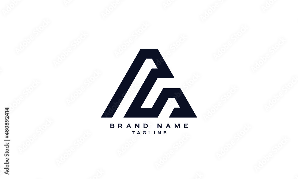 AS, SA, Abstract initial monogram letter alphabet logo design AS, SA, Abstract initial monogram letter alphabet logo design