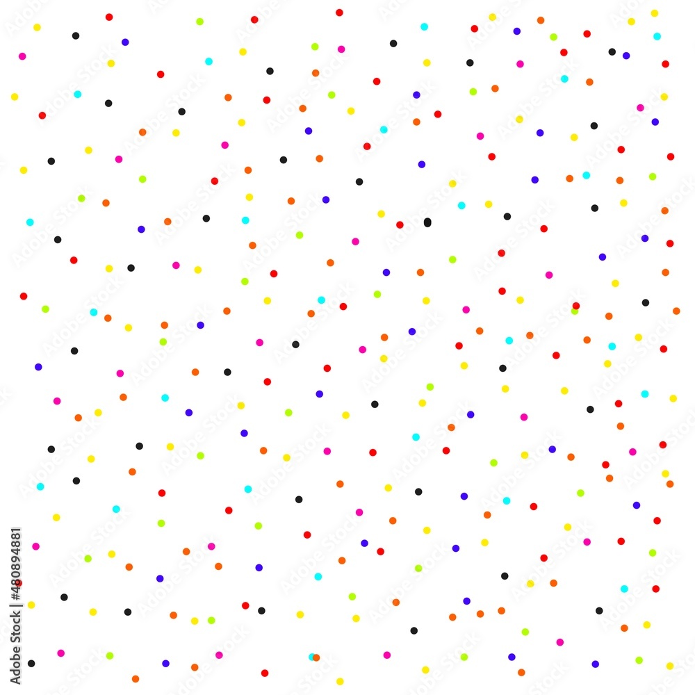 colourful dot on white background, abstract background