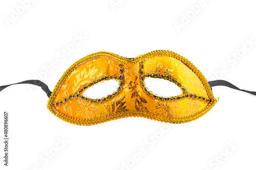 carnival mask isolated on white background © Bohdan