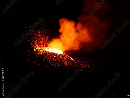 Eruption du Piton de La Fournaise