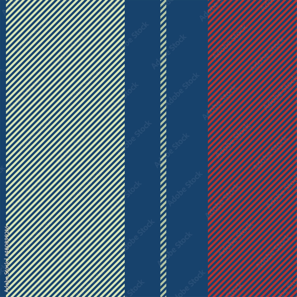 Obraz premium Stripes pattern vector background. Colorful stripe abstract texture.