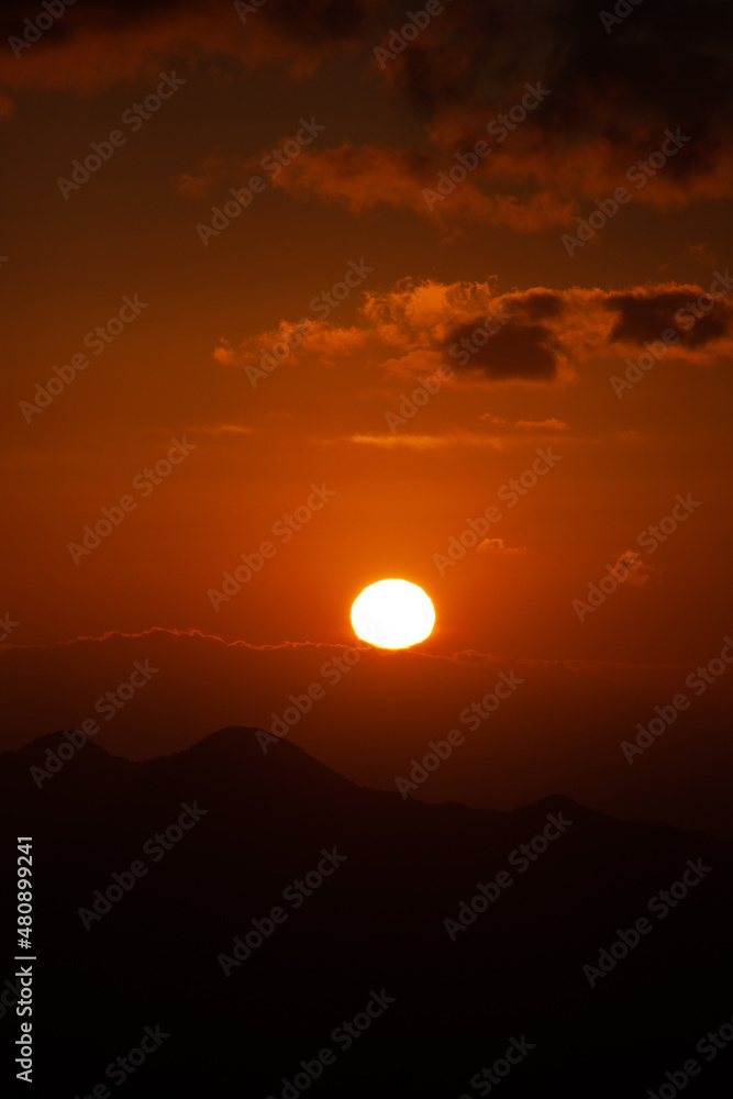 玉置山展望台から見える日の出5