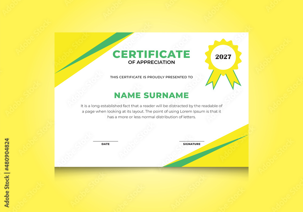 Clean And Simple Professional Certificate Template Clean And Simple Professional Certificate Template
