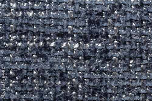 texture of soft chenille fabric