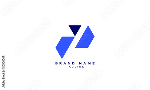 IP, PI, ID, DI, Abstract initial monogram letter alphabet logo design