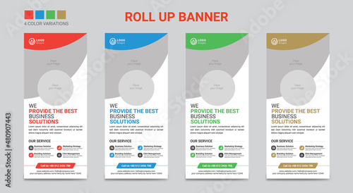 Roll Up Banner Design