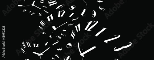 background with time	