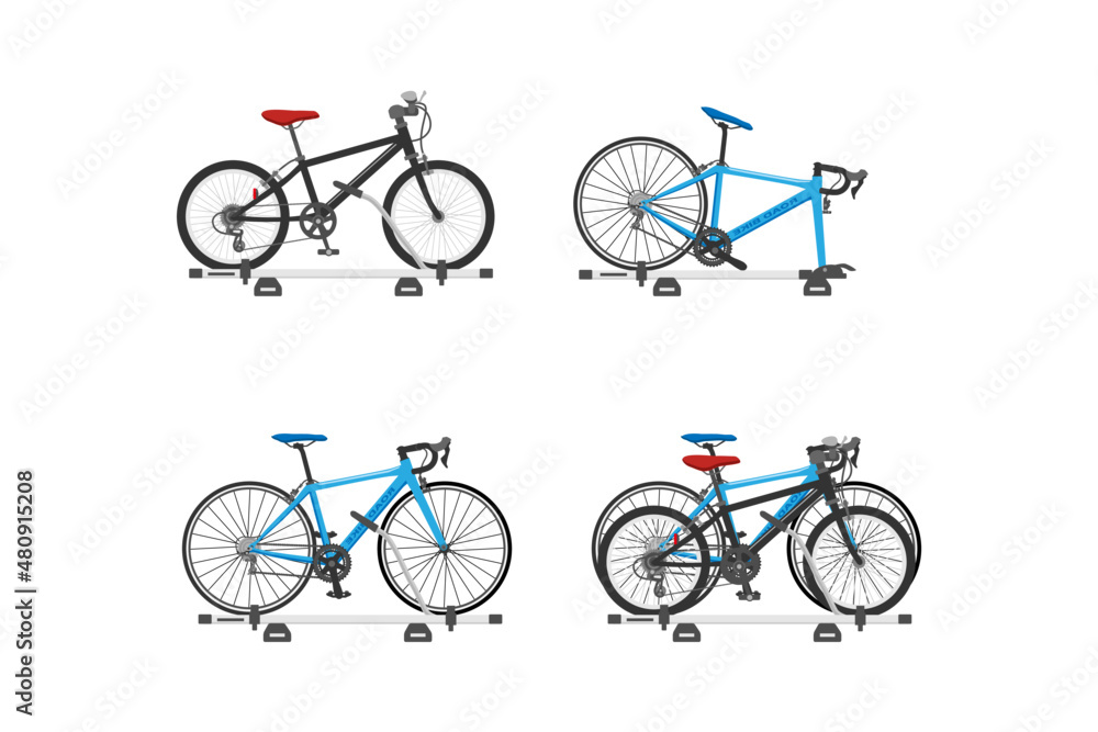 Obraz premium 車載自転車右