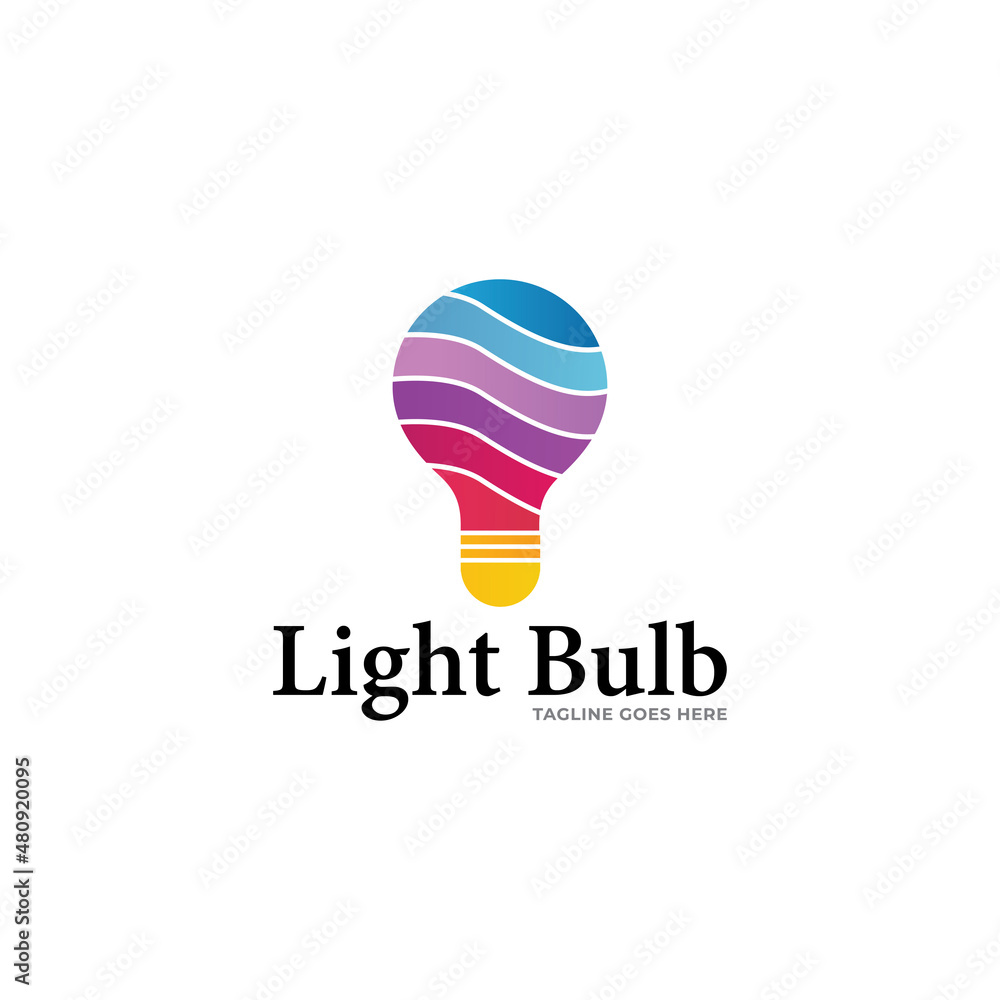 Modern Tech Bulb logo designs concept, Pixel Technology Bulb Idea logo template. Modern Tech Bulb logo designs concept, Pixel Technology Bulb Idea logo template.