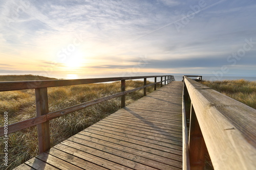 Strandübergang  Insel Sylt, Deutschland
