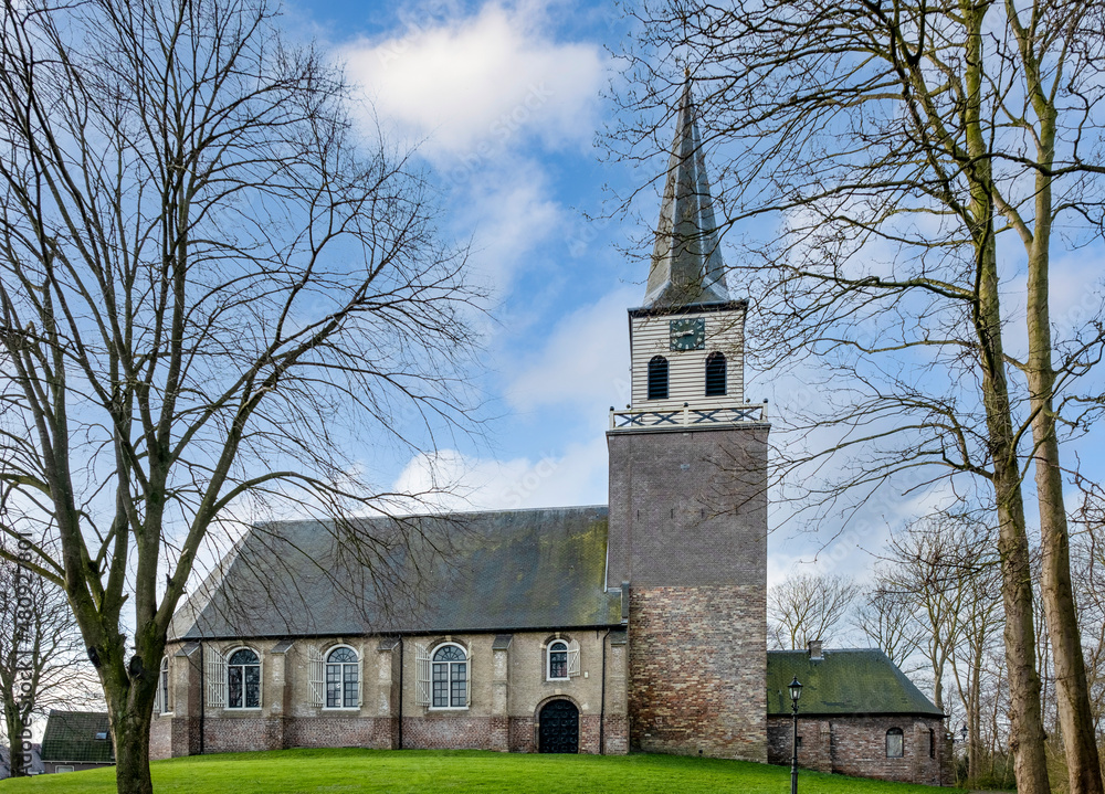 Kerk op de Hoogte in Wolvega, Friesland province, The Netherlands Kerk op de Hoogte in Wolvega, Friesland province, The Netherlands